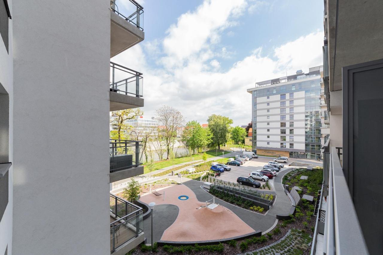 Odra View Apartments III Breslau Exterior foto